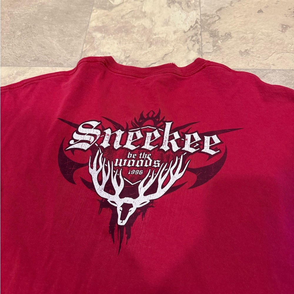 Sneekee Y2K Goth Style Graphic T-Shirt - Picture 4 of 4